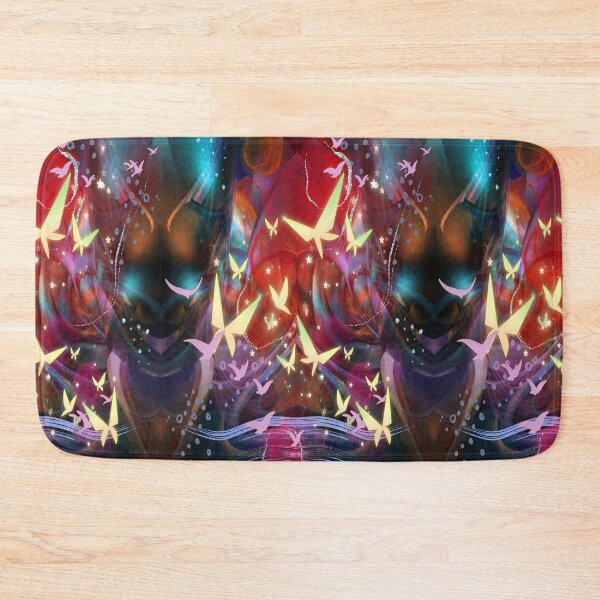 Item preview, Butterfly Fantacy 3, Abstract design, Abstraction, bold colorful abstract playful design inspired by nature designed and sold by Adri Barnard.