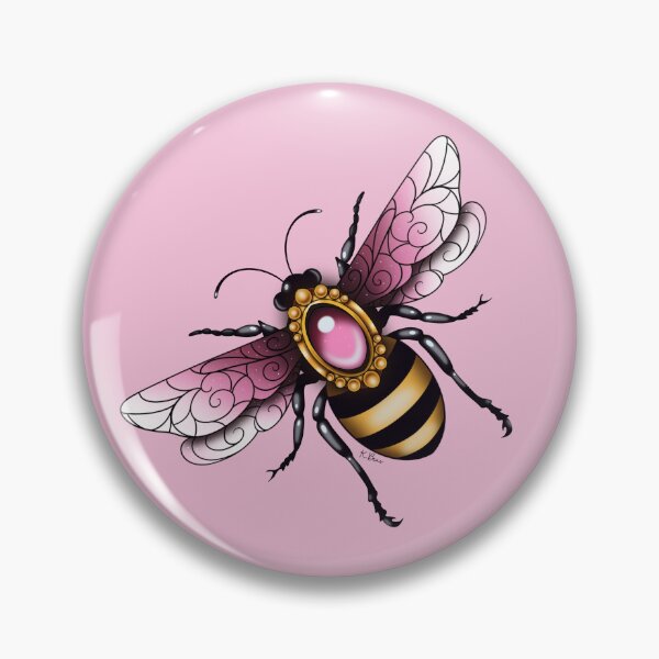 Item preview, Gem Bee Pink designed and sold by Kay Beaver.