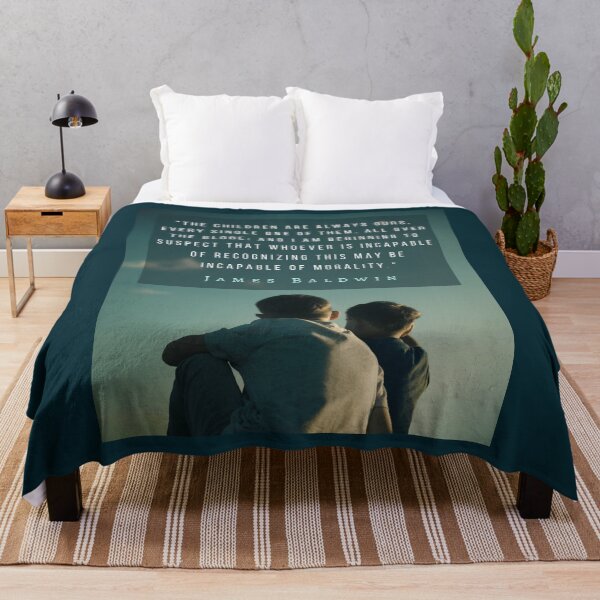 Item preview, Copy of James Baldwin quote: The children are always ours, every single one of them, all over the globe; designed and sold by artbleed.