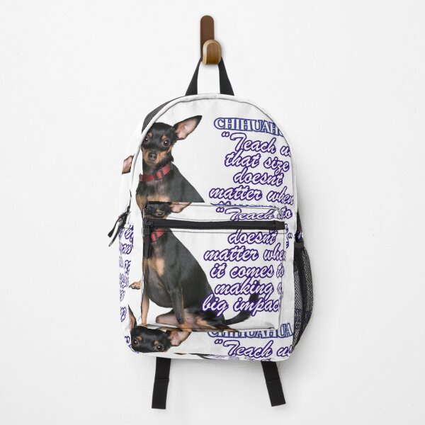 Item preview, CHIHUAHUA TEACH US THAT SIZE DOENTS MATTER WHEN IT COMES TO MAKING A BIG IMPACT" designed and sold by Max & Jacob Publishing.