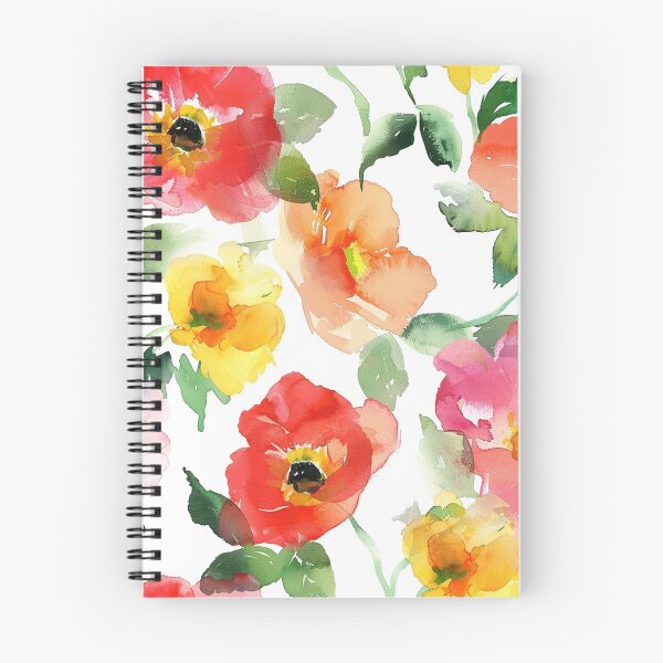 Item preview, Wattercolor Poppy Pattern designed and sold by AxeWave.