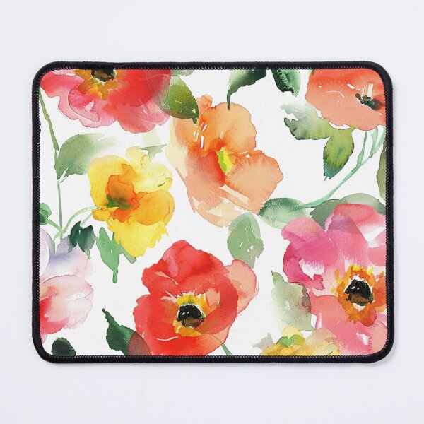 Item preview, Wattercolor Poppy Pattern designed and sold by AxeWave.