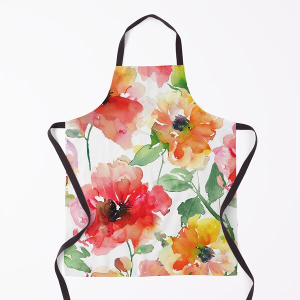 Item preview, Wattercolor Poppy Pattern designed and sold by AxeWave.