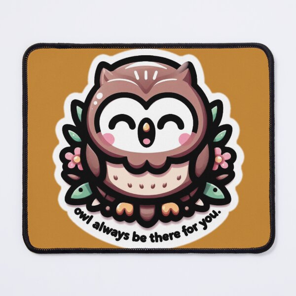 Item preview, Loyal Owl: Your Constant Companion A Friend Forevermore designed and sold by Inspirahawke.