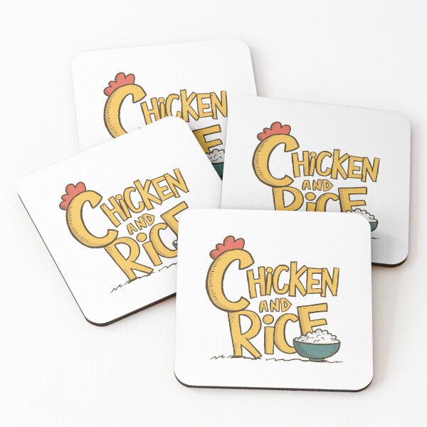 Item preview, Chicken And Rice, Workout Gym Gear  designed and sold by These_Prints.