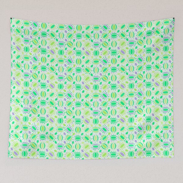 Item preview, Pattern in green colors beens designed and sold by fuzzyfox.