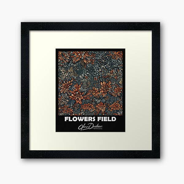 Aperçu de l'œuvre Flowers field 68 créée et vendue par olivier duchossoir.