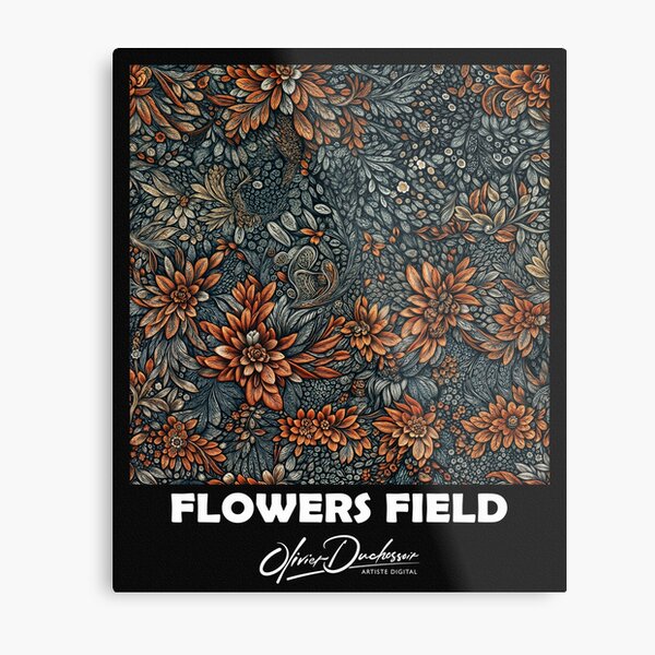 Aperçu de l'œuvre Flowers field 68 créée et vendue par olivier duchossoir.