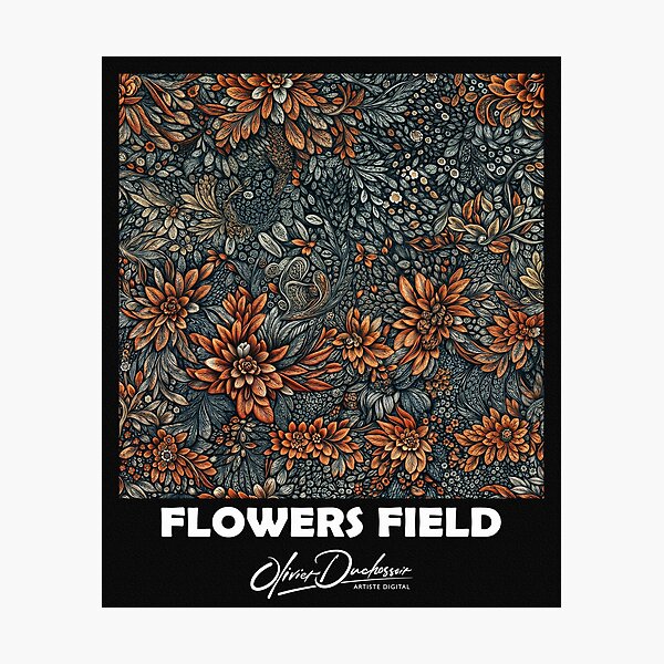 Aperçu de l'œuvre Flowers field 68 créée et vendue par olivier duchossoir.