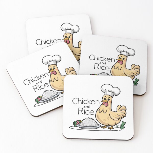 Item preview, Chicken And Rice, Workout Gym Gear  designed and sold by These_Prints.