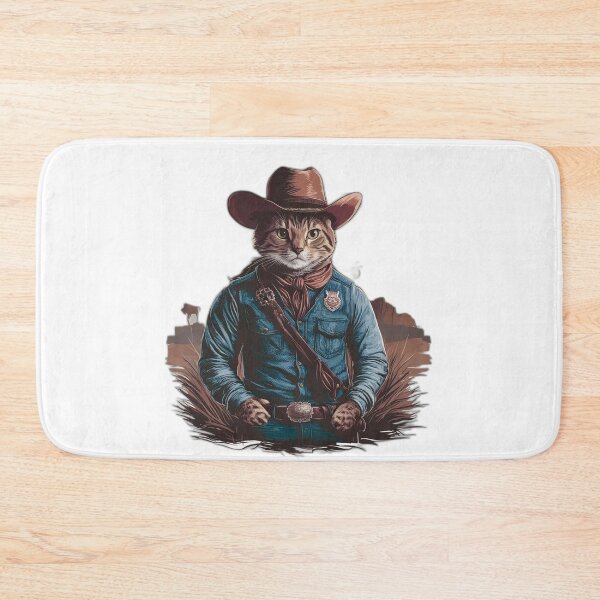 Item preview, Cowboy Cats Photographic Print designed and sold by onicaras.