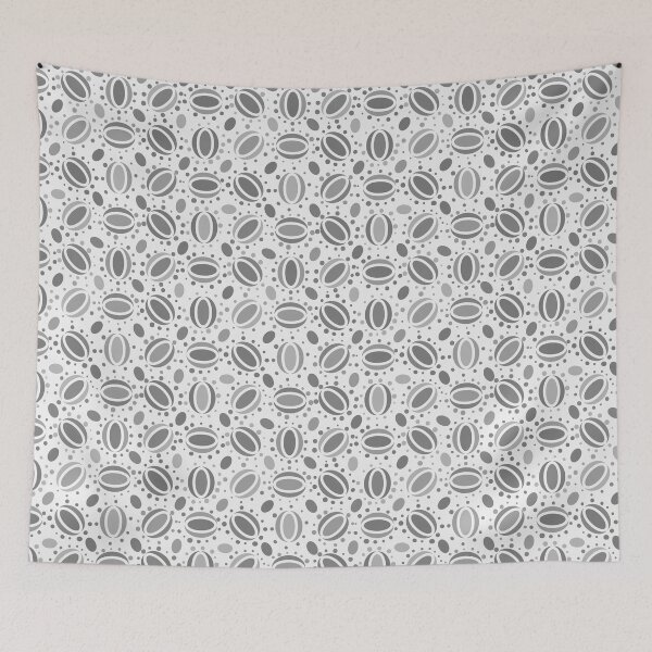 Item preview, Pattern in white-black color beans designed and sold by fuzzyfox.