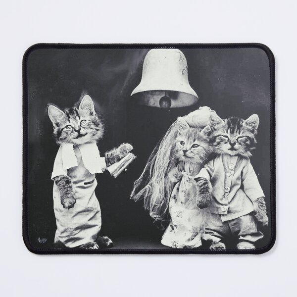 Item preview, Two cute kittens get married designed and sold by stevepaint.