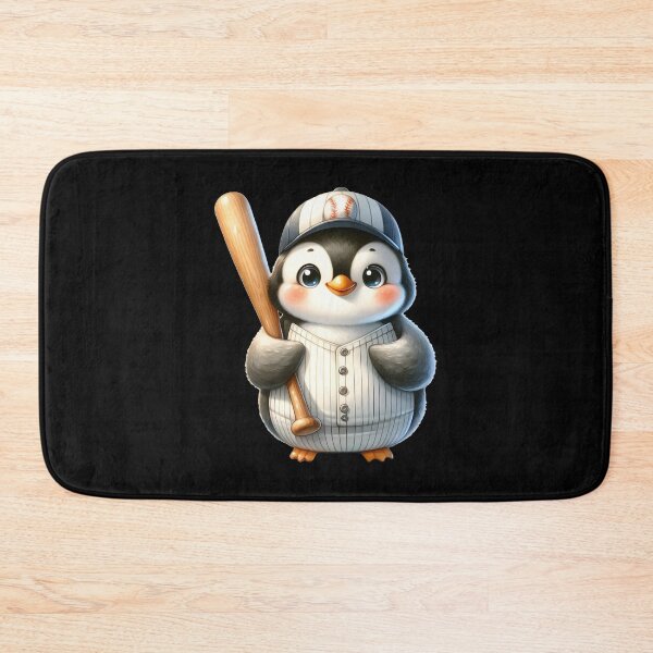 Item preview, Funny animals. Baseball graphics with a penguin. designed and sold by BanShopDG.