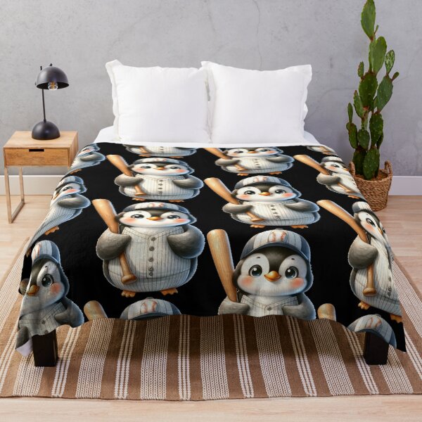 Item preview, Funny animals. Baseball graphics with a penguin. designed and sold by BanShopDG.