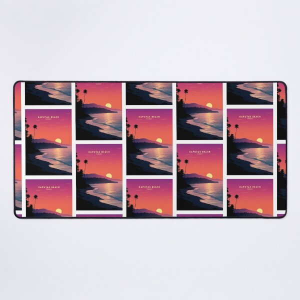 Item preview, Kaputas Beach Turkey Hidden Paradise designed and sold by NeuralVibe.