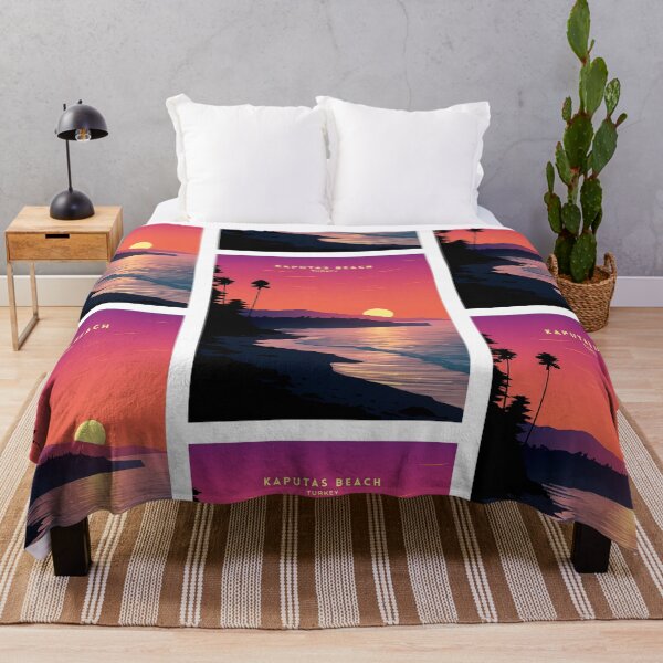 Item preview, Kaputas Beach Turkey Hidden Paradise designed and sold by NeuralVibe.