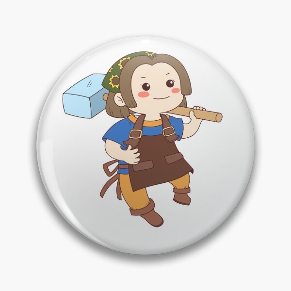 Item preview, Lulu the Blacksmith Character designed and sold by Humyay.