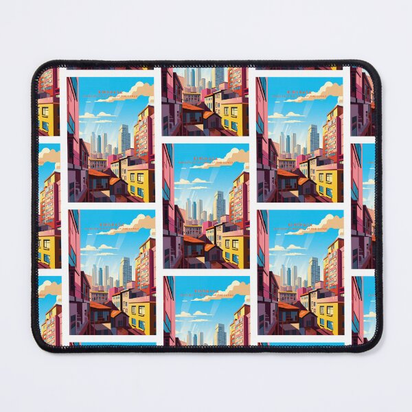 Item preview, Kinshasa DRC Vibrant Metropolis designed and sold by NeuralVibe.