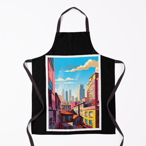 Item preview, Kinshasa DRC Vibrant Metropolis designed and sold by NeuralVibe.