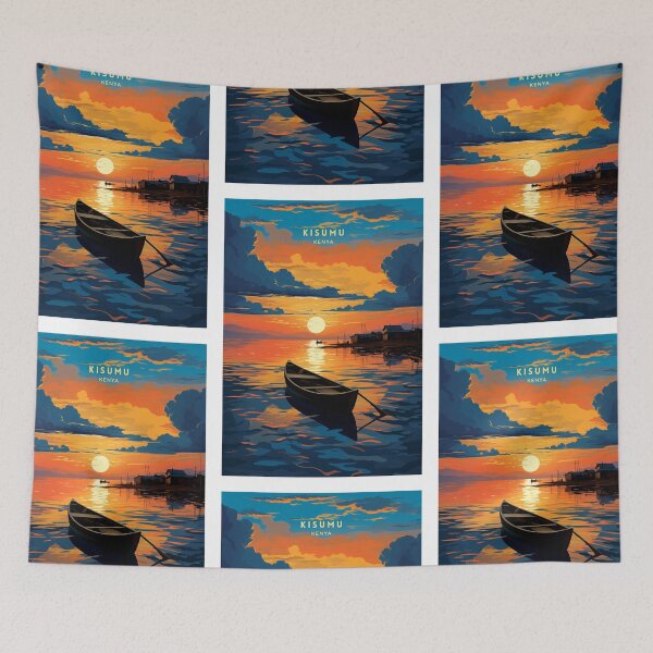 Item preview, Kisumu Kenya Lakeside Vibes designed and sold by NeuralVibe.
