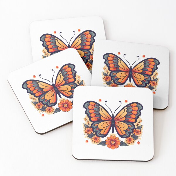Item preview, flowers and butterflies designed and sold by Windy-market.