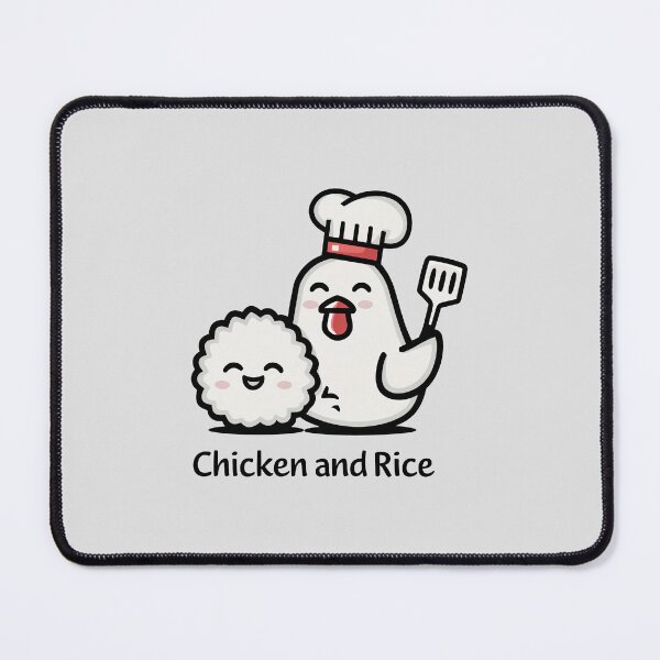 Item preview, Chicken And Rice, Workout Gym Gear designed and sold by These_Prints.