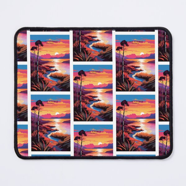 Item preview, Lake George Australia Tranquil Haven designed and sold by NeuralVibe.