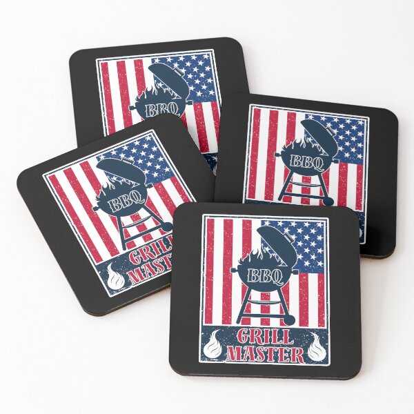 Item preview, Grill Master BBQ American Flag 4th of July Independence Day designed and sold by Savchuk-Vova.