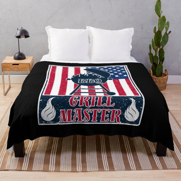 Item preview, Grill Master BBQ American Flag 4th of July Independence Day designed and sold by Savchuk-Vova.