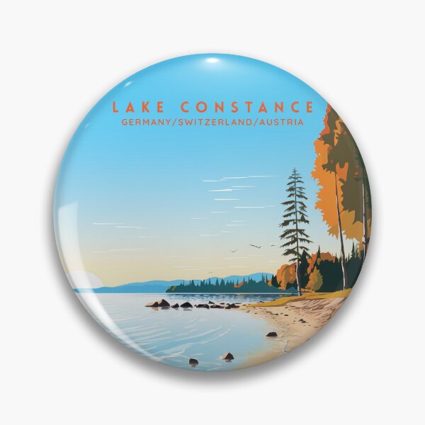 Item preview, Lake Constance Central Europe Scenic Beauty designed and sold by NeuralVibe.