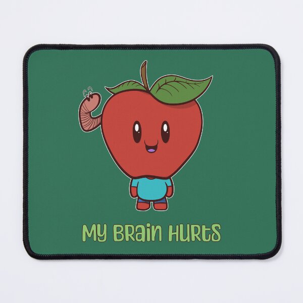 Item preview, My Brain Hurts - red designed and sold by WatershipBound.