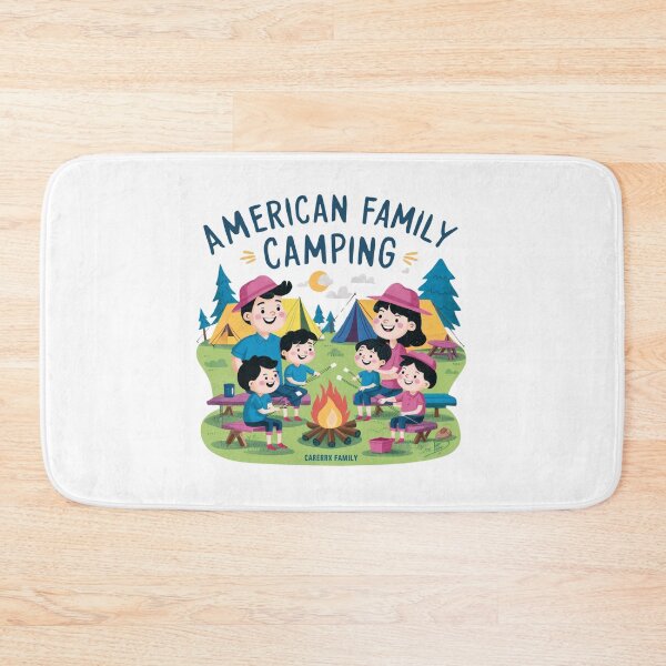 Item preview, American camping  designed and sold by SkywaveDesign.