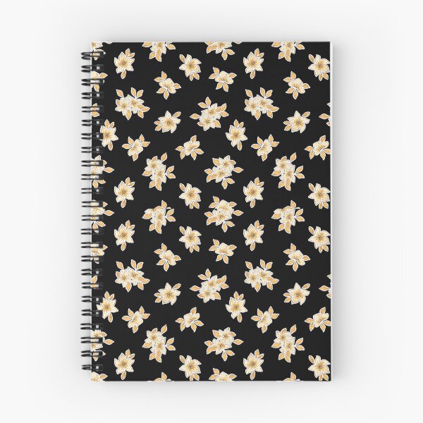 Item preview, Floral Print In Black Background designed and sold by UrbanCult-Store.