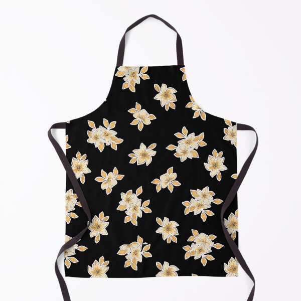 Item preview, Floral Print In Black Background designed and sold by UrbanCult-Store.