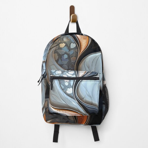 Item preview, Abstract design in black, grey and bronze colours designed and sold by Print2Harbor.