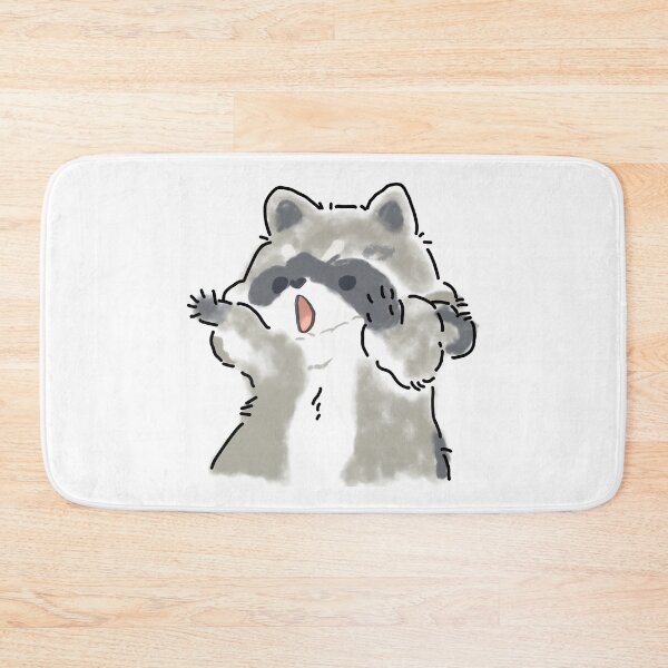 Item preview, Cute Grey Racoon - Adorable & Charming Animal designed and sold by Lu7u.