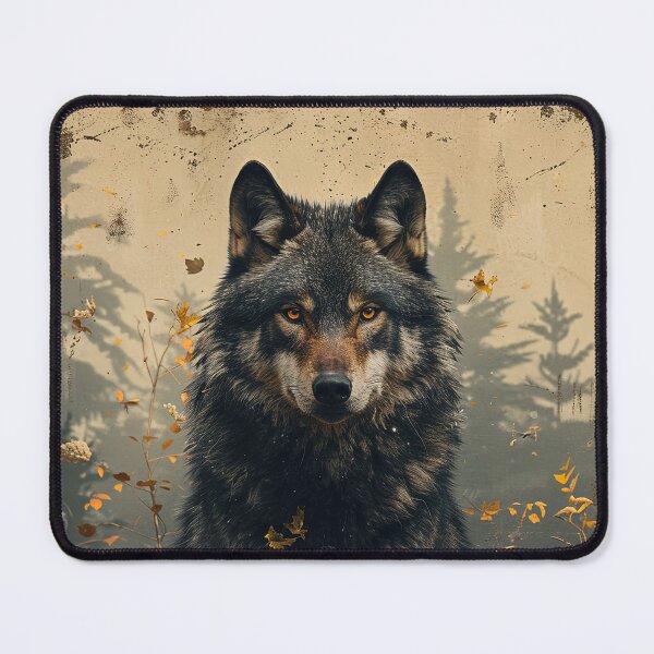 Item preview, Timber Wolf Oil Painting  designed and sold by OccultDreams.
