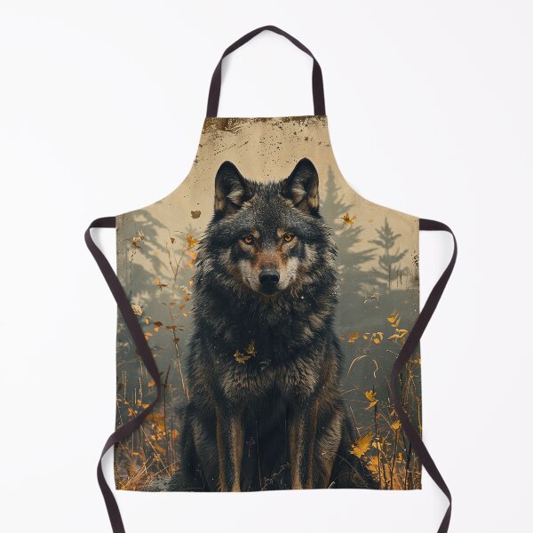 Item preview, Timber Wolf Oil Painting designed and sold by OccultDreams.