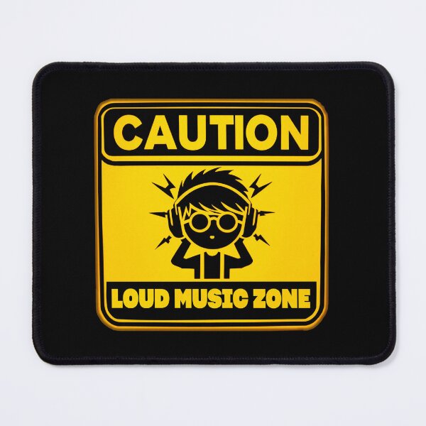 Item preview, Caution! loud music designed and sold by Gnfree.