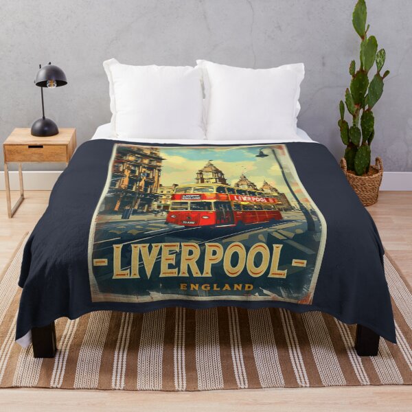 Item preview, A Vintage Travel Illustration of Liverpool - England designed and sold by GoodOldVintage.