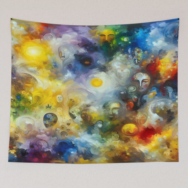 Item preview, Eternal Radiance: A Vibrant Odyssey Through the Human Experience designed and sold by puravidavisions.