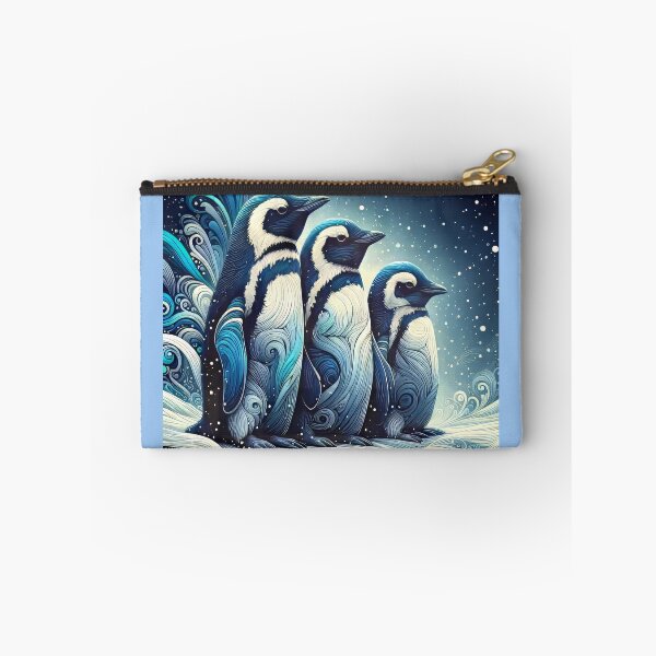 Item preview, Penguin Family Artistic Rendering designed and sold by CattyCornerPOD.