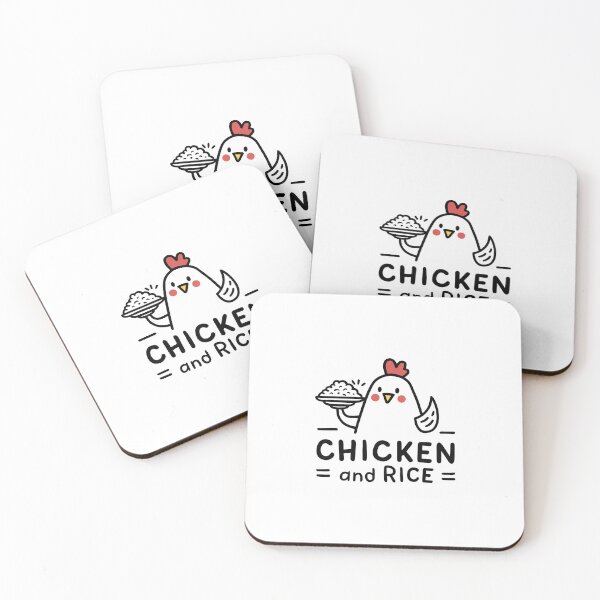 Item preview, Chicken And Rice, Workout Gym Gear  designed and sold by These_Prints.