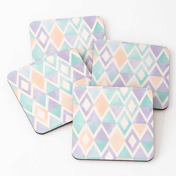 Item preview, Watercolor diamond patterns  designed and sold by Starfox120.