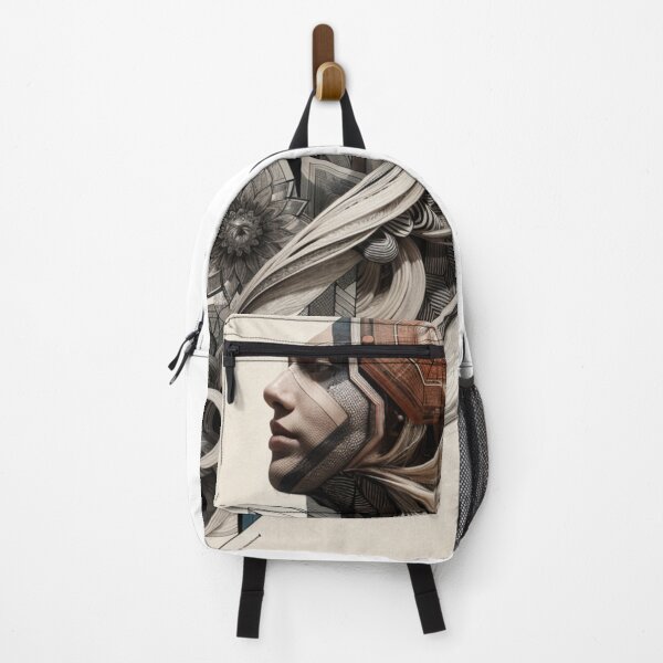 Item preview, abstract drawing with face designed and sold by FusiTink.