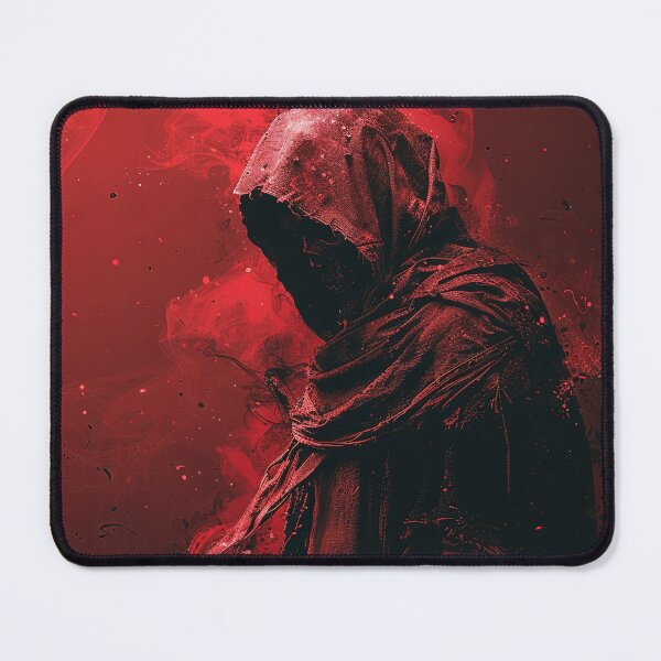 Item preview, Red Grim Reaper Oil Painting designed and sold by OccultDreams.