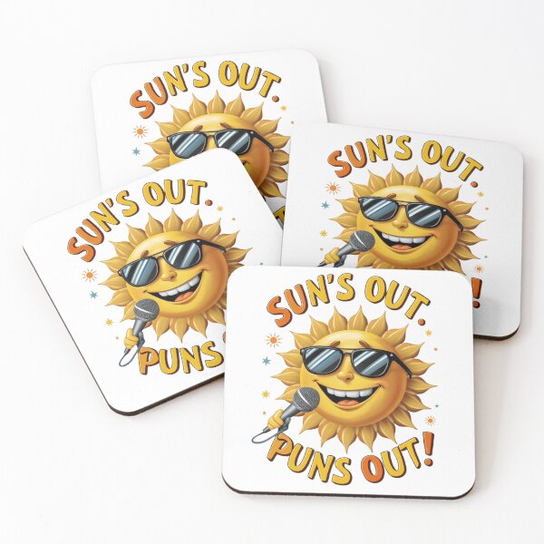 Item preview, Sun's Out, Puns Out! : Cheerful and Chic Summer designed and sold by BENMBARK.