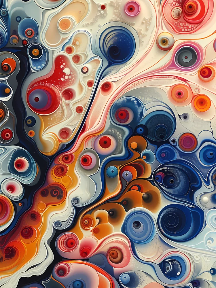 Thumbnail 5 of 5, iPhone Case, Abstract pattern designed and sold by Print2Harbor.