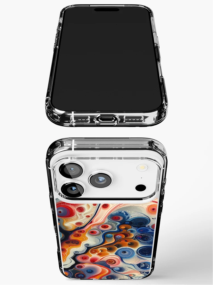 Thumbnail 3 of 5, iPhone Case, Abstract pattern designed and sold by Print2Harbor.